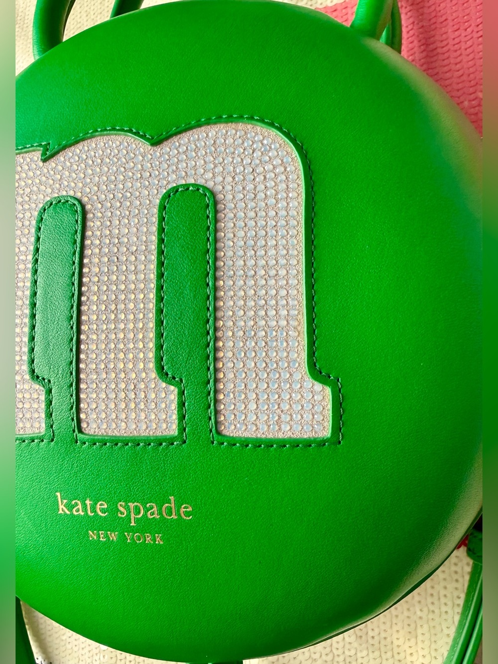 Kate Spade x M&M's Embellished Smooth Leather 3D Crossbody Bag - Picture 5 of 15